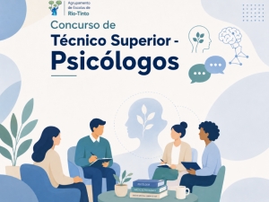 Aviso Concurso de Técnico Superior - Psicólogos.